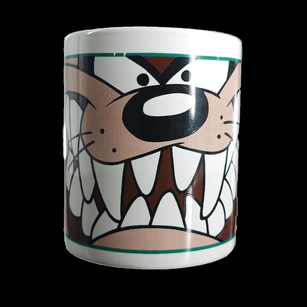 2002 Taz Tasmanian Devil Gibson Coffee Mug Cup Warner Bros Looney Tunes